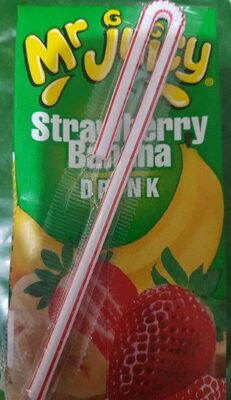 Mr Juicy Fraise-banane