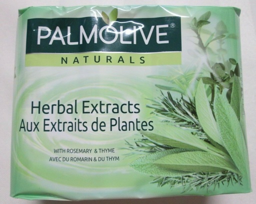PALMOLIVE Naturals Moisturizing Beauty Soap 90 G (3.17 OZ) 1 Package of 4 Bars